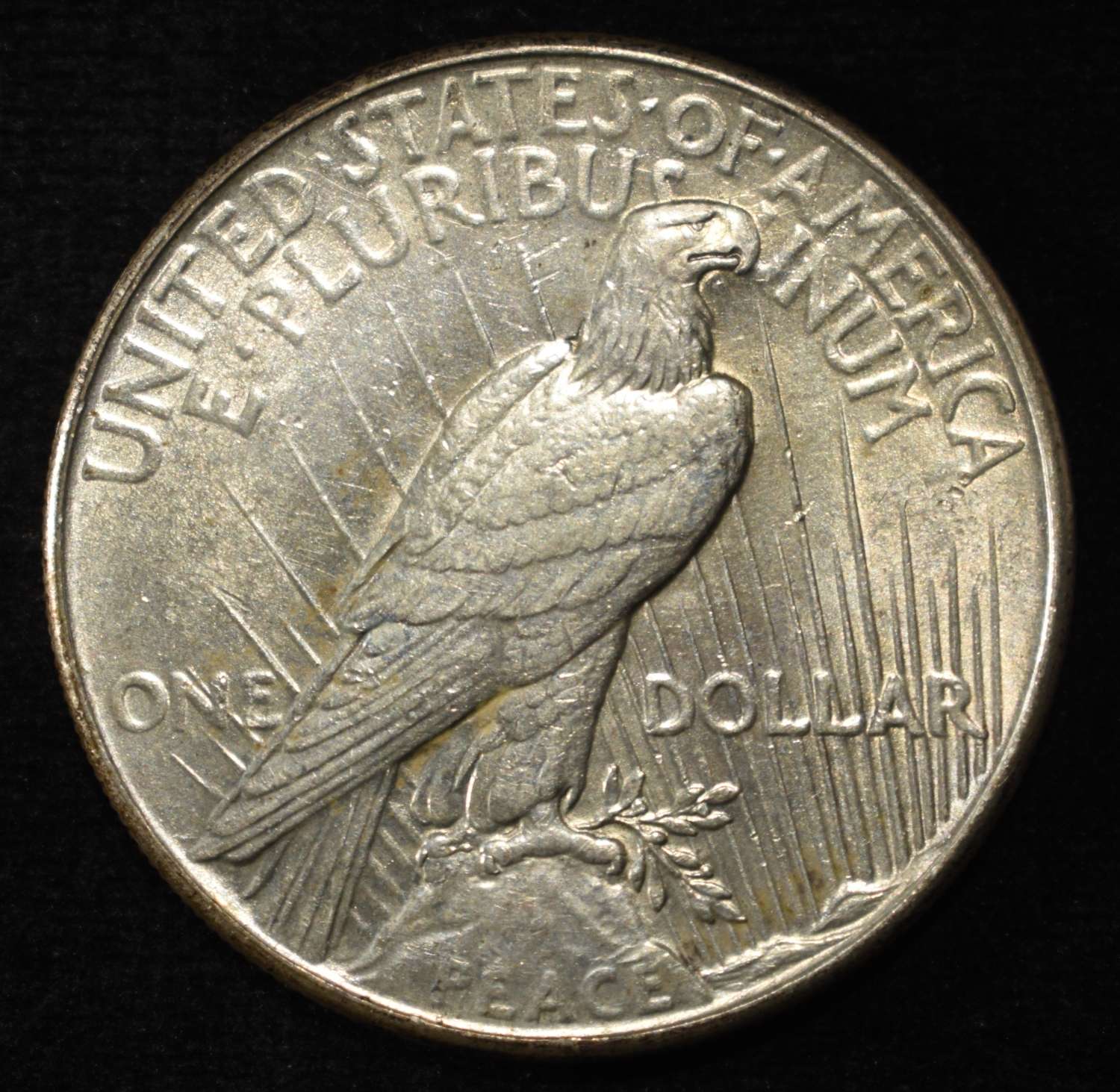 1934 PEACE DOLLAR AU