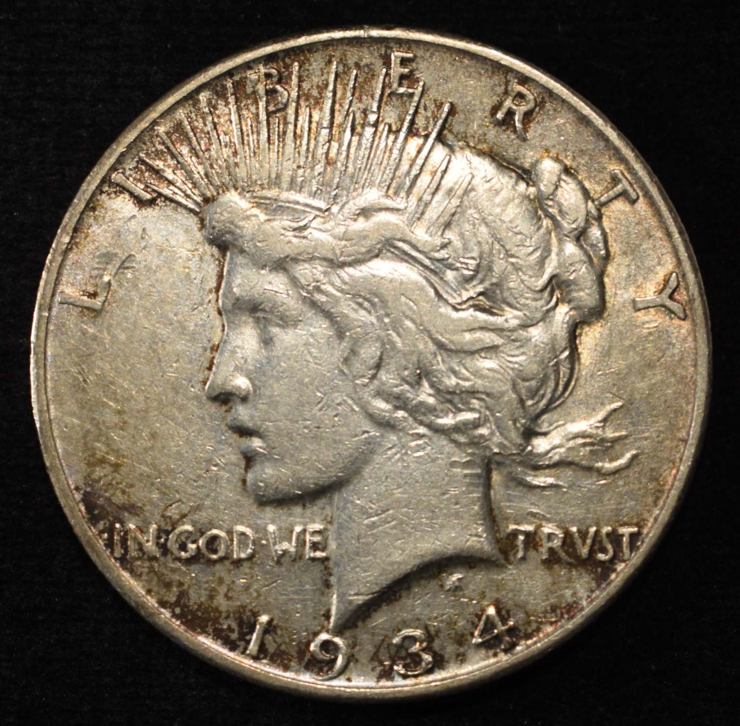 1934-S PEACE DOLLAR XF