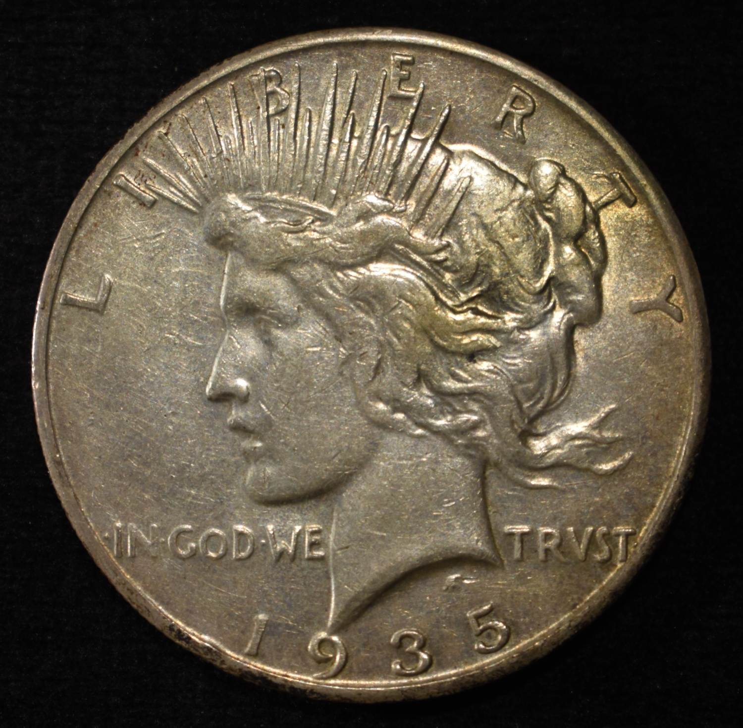 1935-S PEACE DOLLAR XF