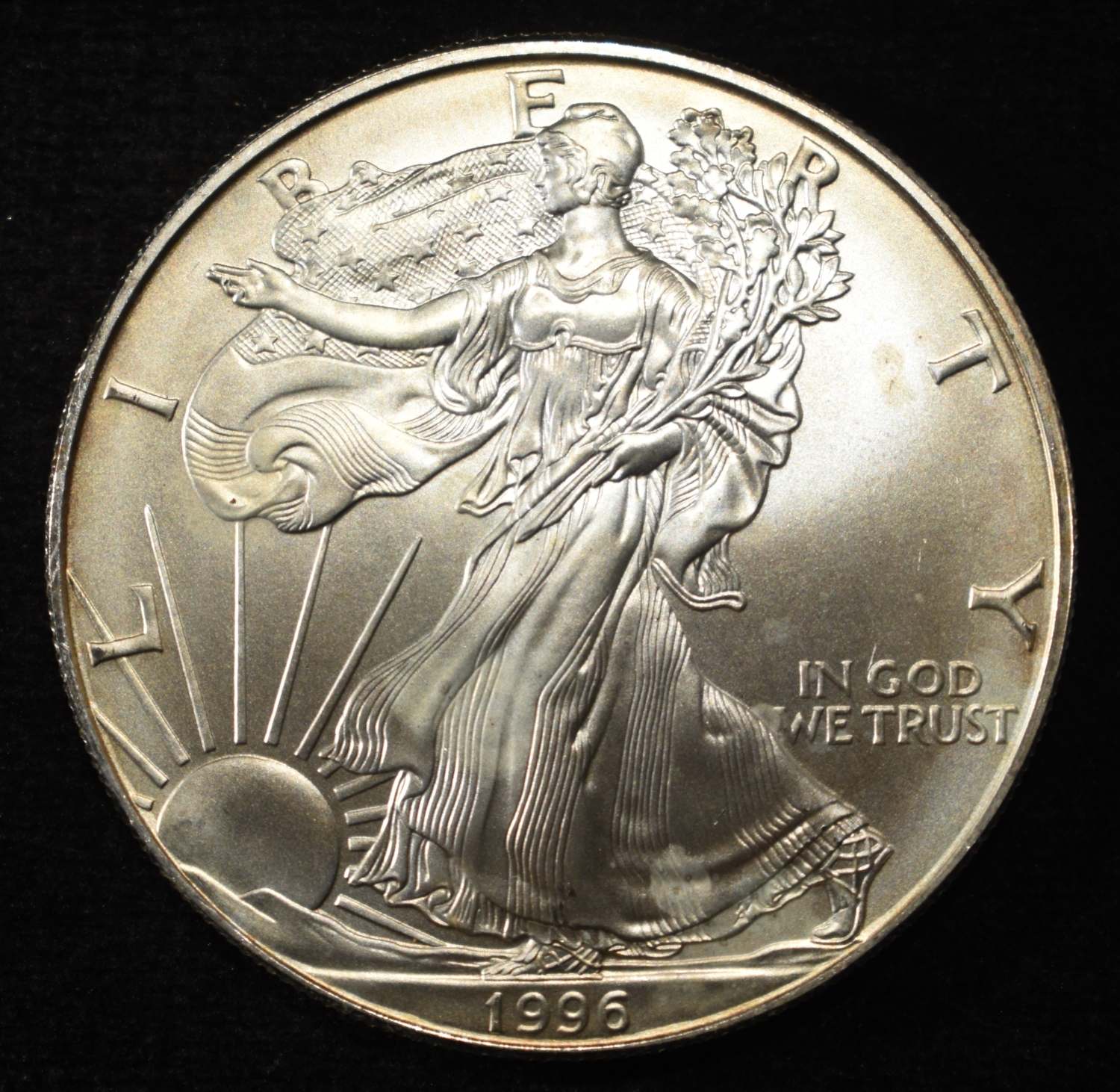 1996 AMERICAN SILVER EAGLE