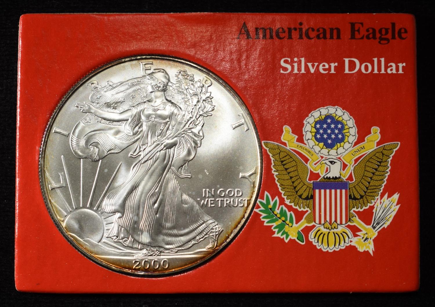 2000 AMERICAN SILVER EAGLE