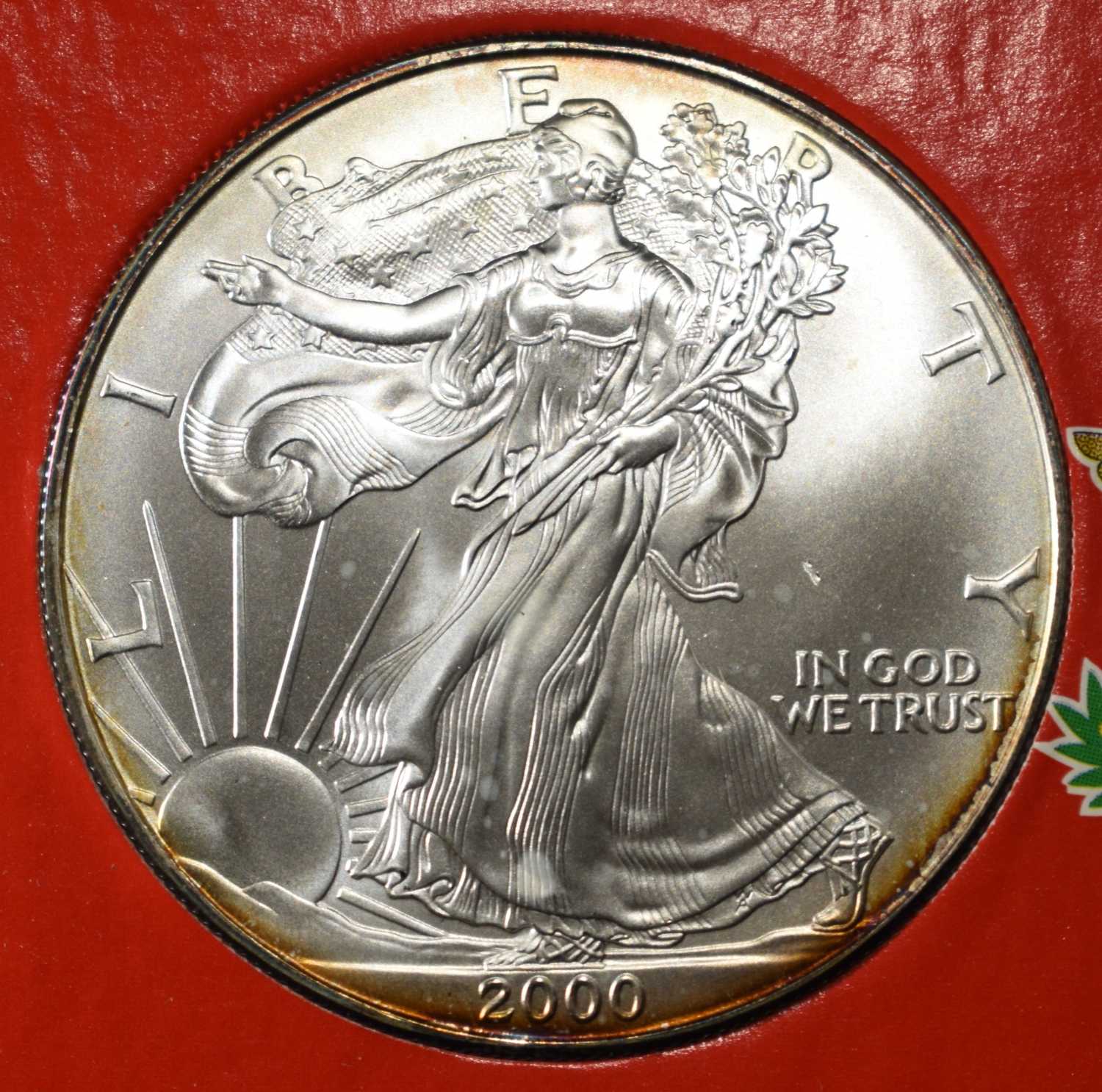 2000 AMERICAN SILVER EAGLE