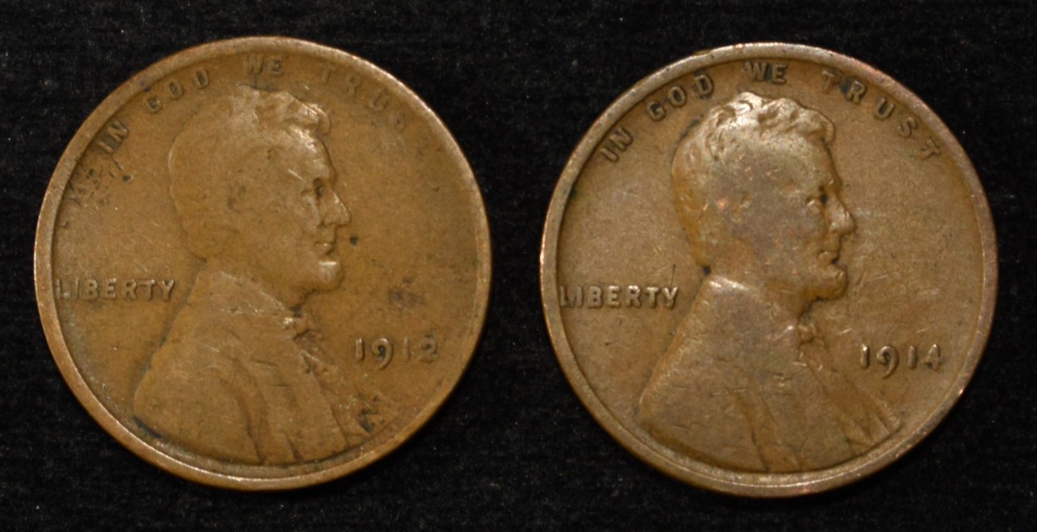 (101) WHEAT CENTS FROM THE TEENS