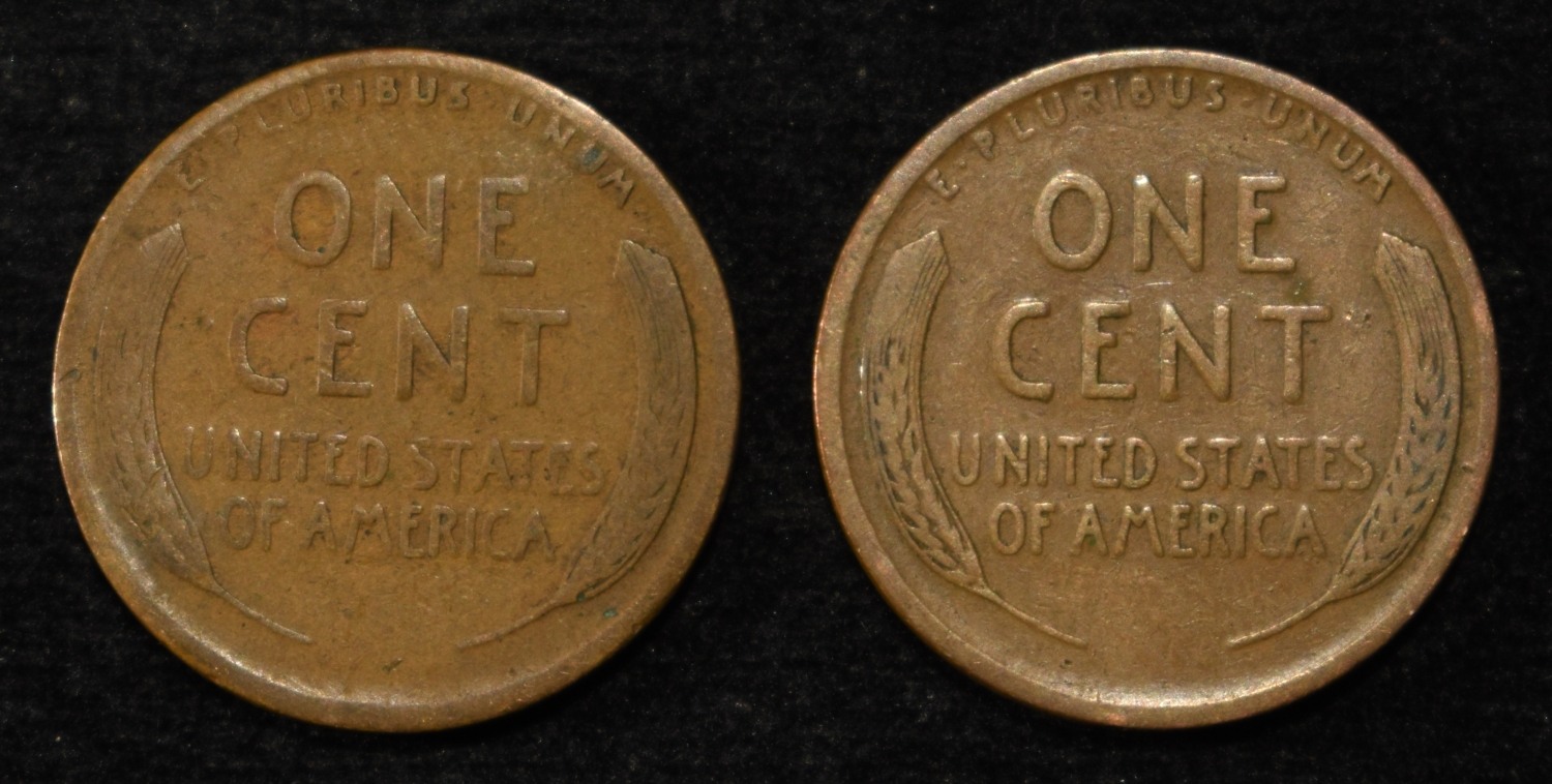 (101) WHEAT CENTS FROM THE TEENS