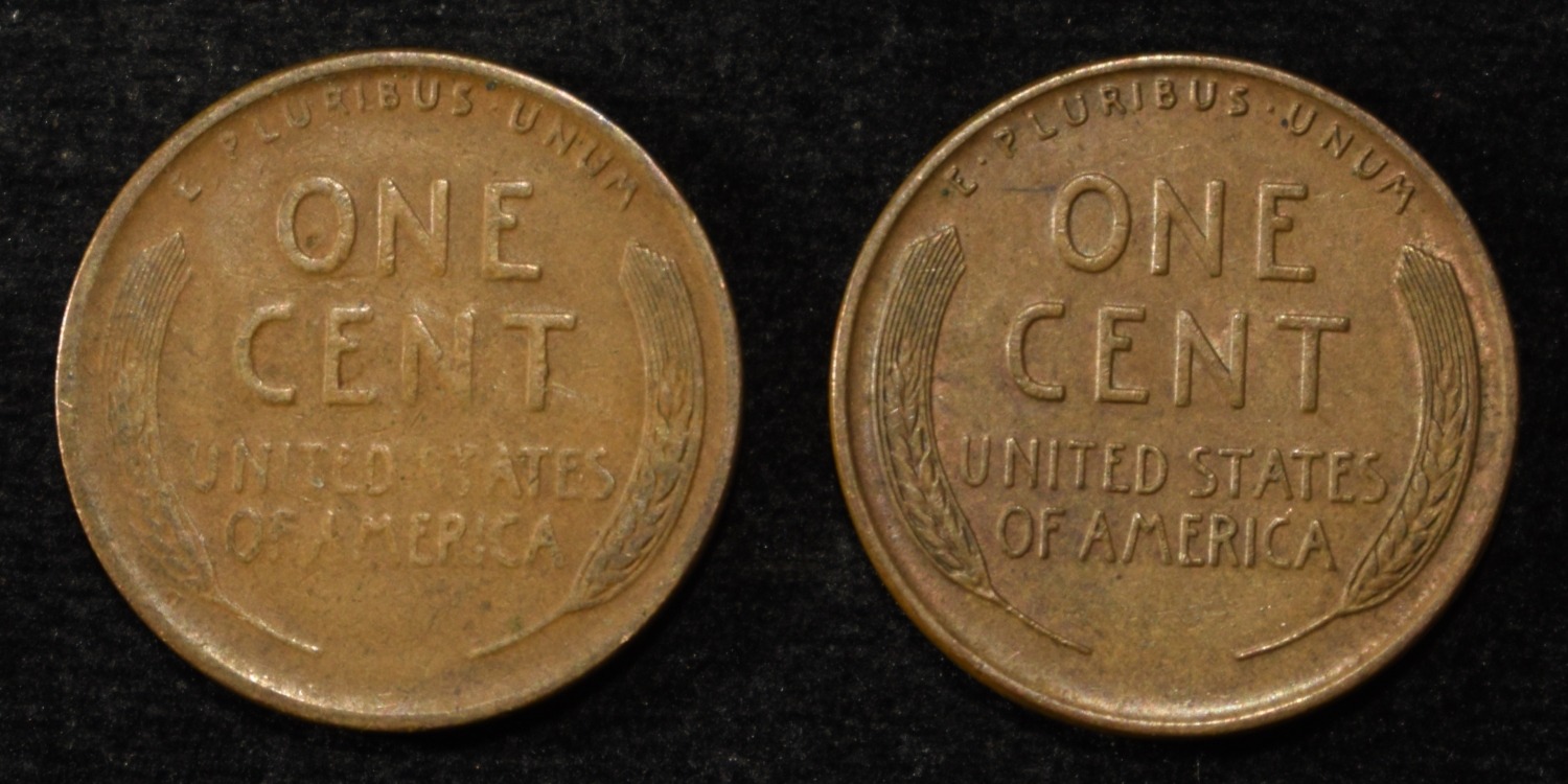 (250) WHEAT CENTS FROM THE 1930'S