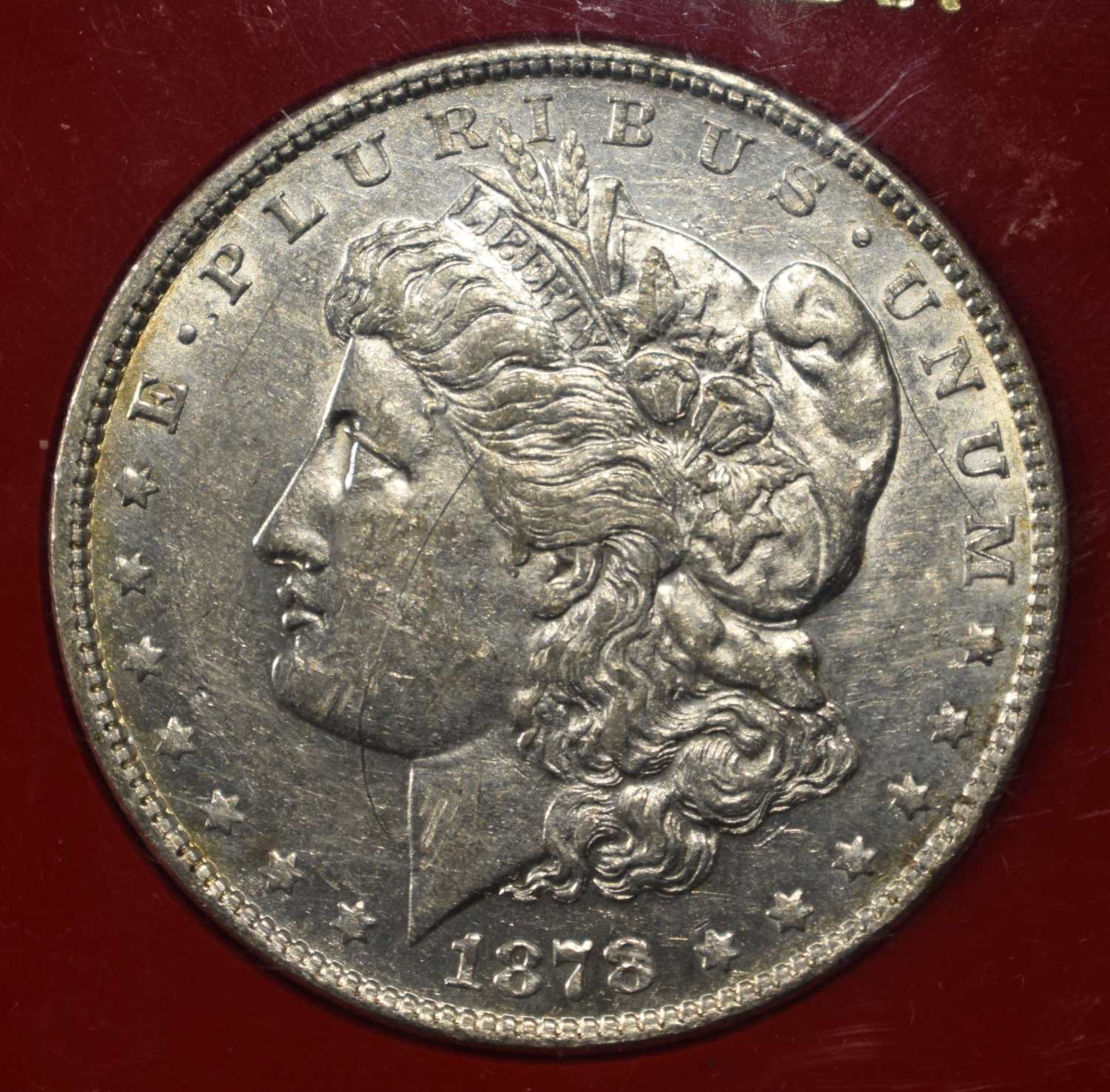 1878 7TF REV 79 MORGAN DOLLAR BU