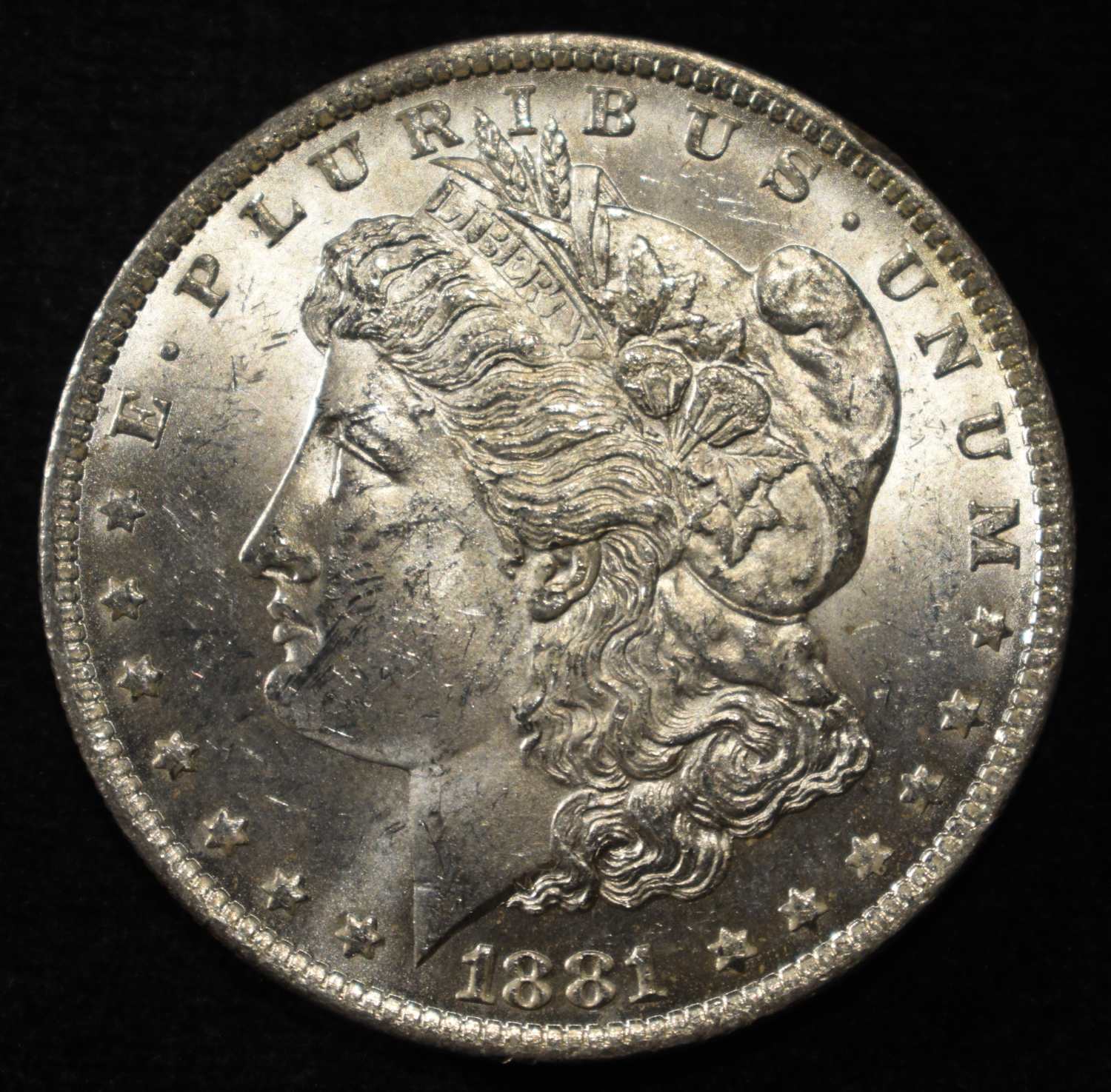 1881-O MORGAN DOLLAR BU