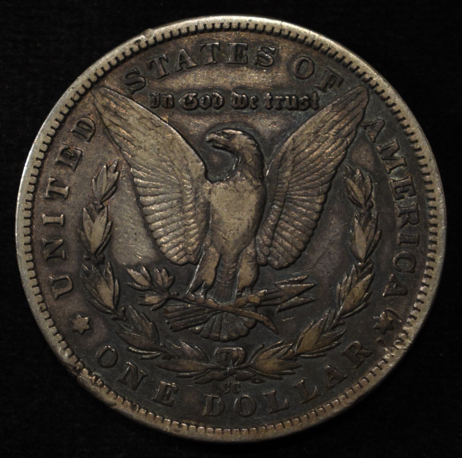 1882-CC MORGAN DOLLAR VF