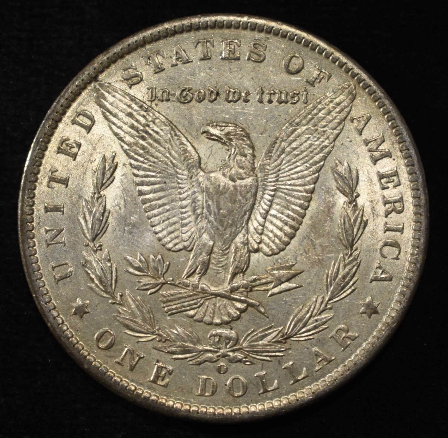 1886-O MORGAN DOLLAR AU