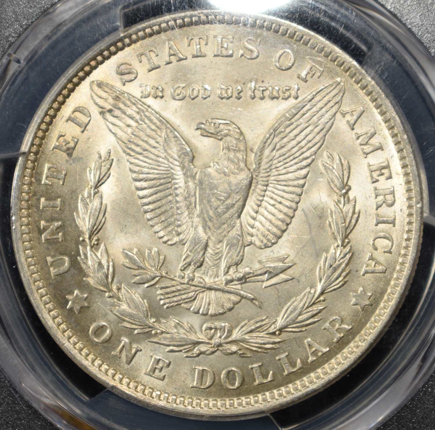 1921 MORGAN DOLLAR PCGS MS-62