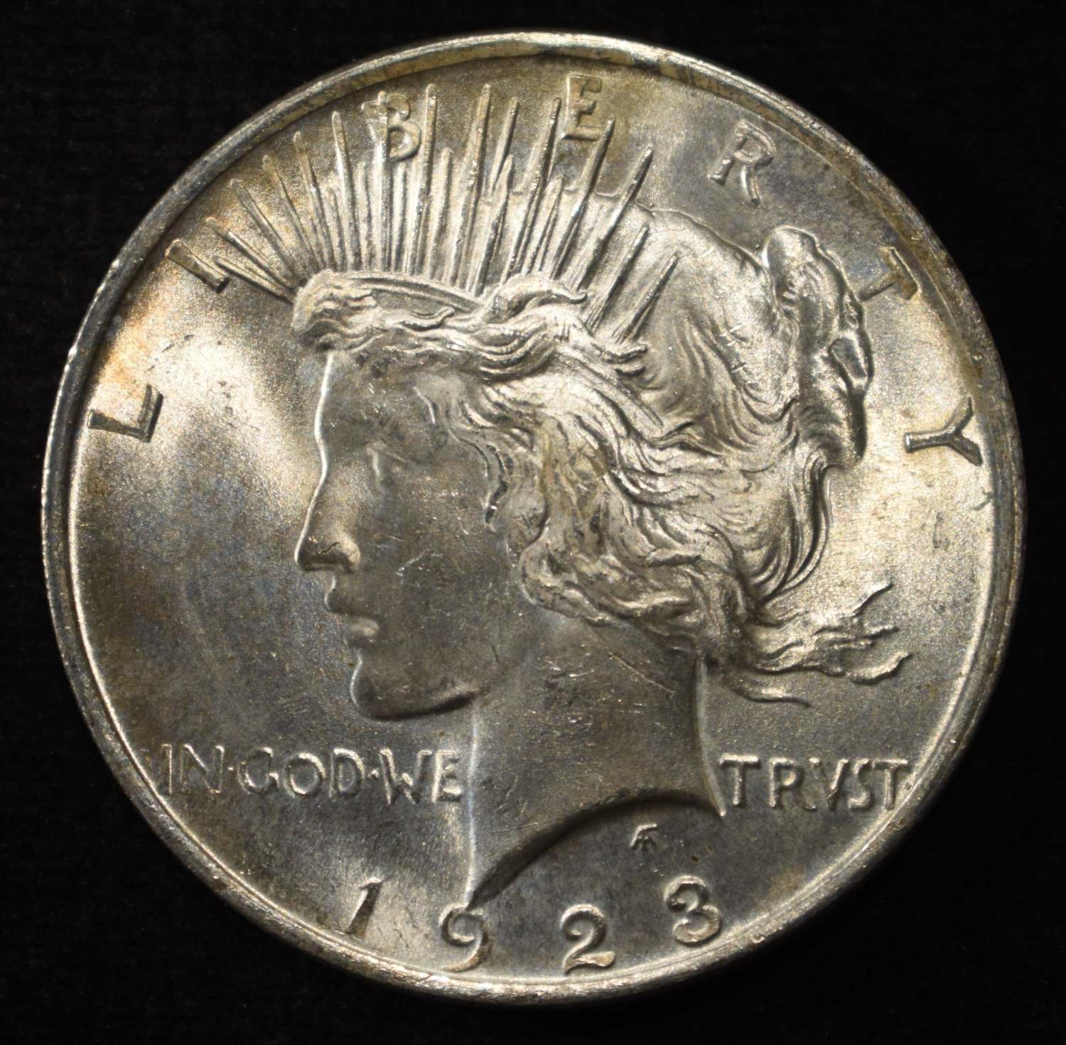 1923 PEACE DOLLAR CH BU