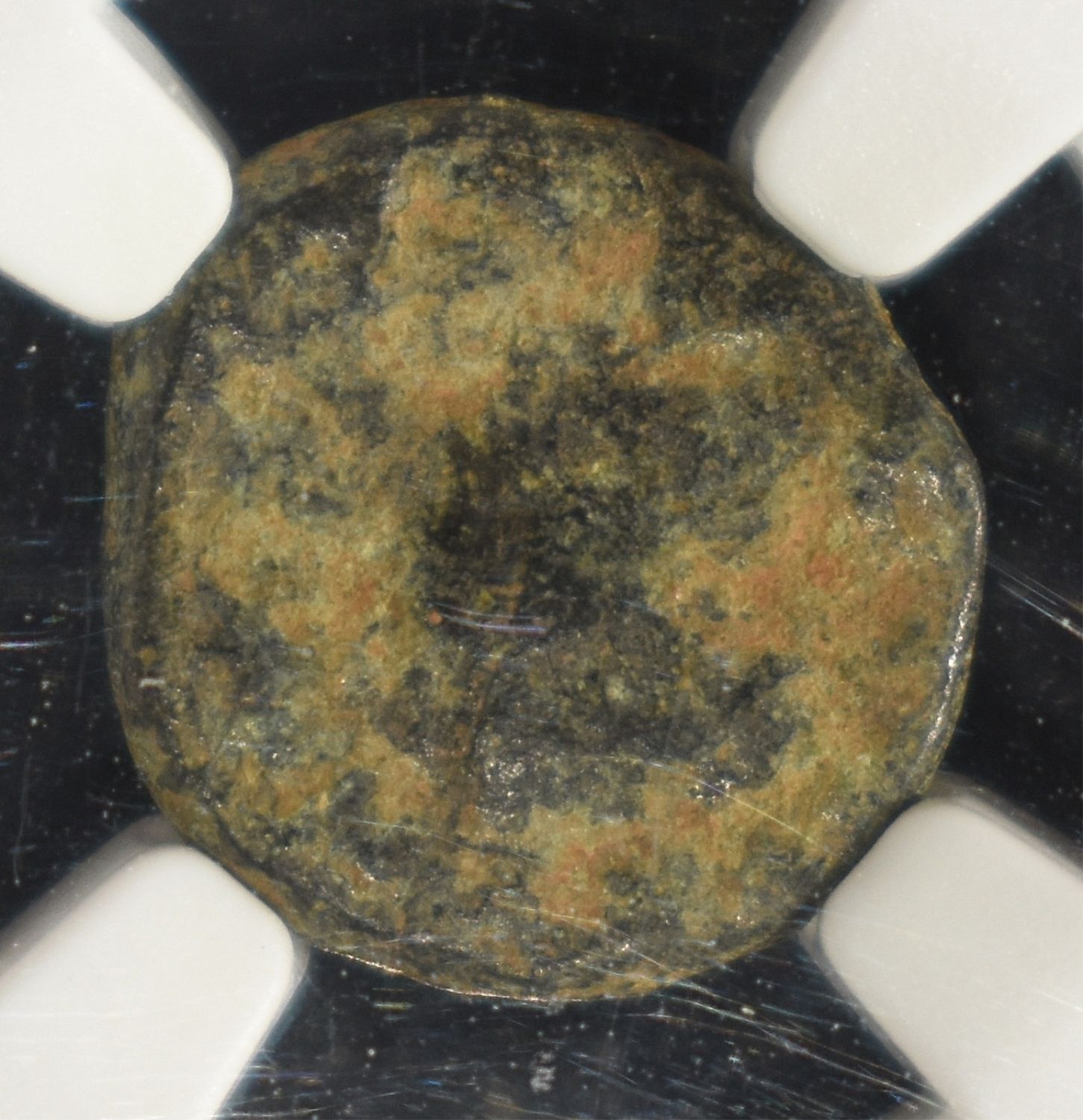 JUSTIN I, AD 518-527, AE PENTANUMMIUM NGC