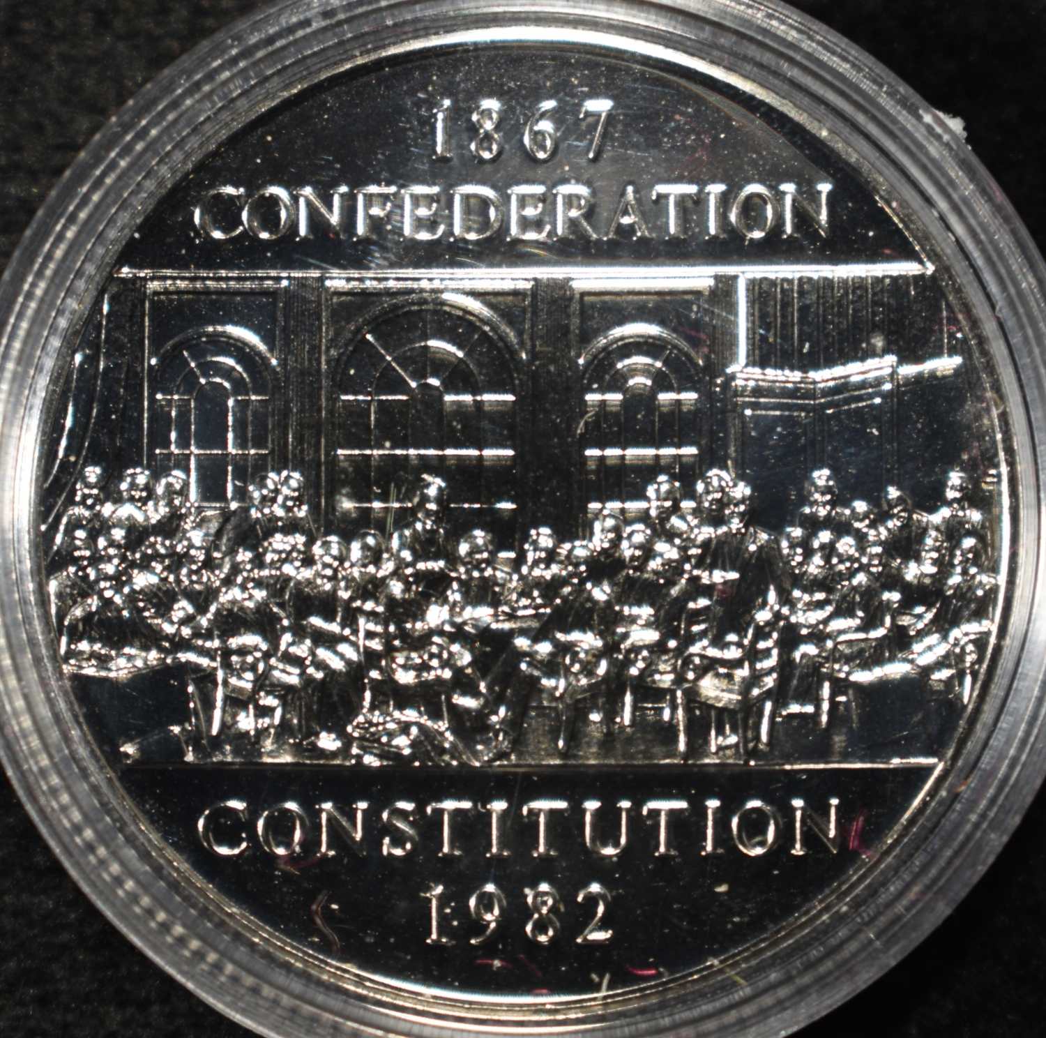 1982 $1 COIN, 1967 & (2)1969&1970 CANADA PL SET
