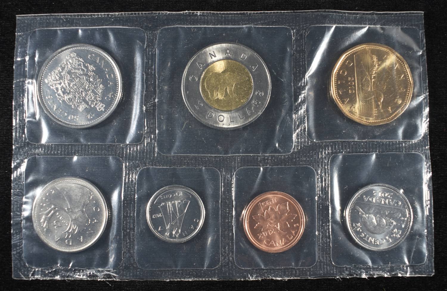 1977, 1971, 1972, 2012 & 2013 CANADIAN SETS
