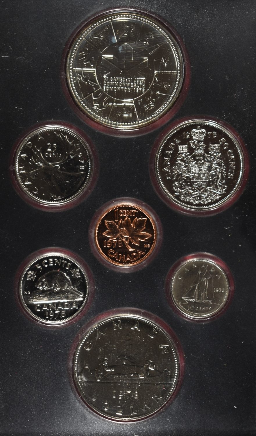(2) 1977 & (3) 1978 CANADIAN PROOF SETS
