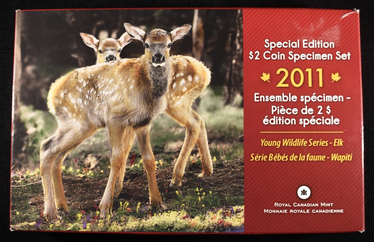 2011 $2 CON CANADA SPECIMEN SET ELK