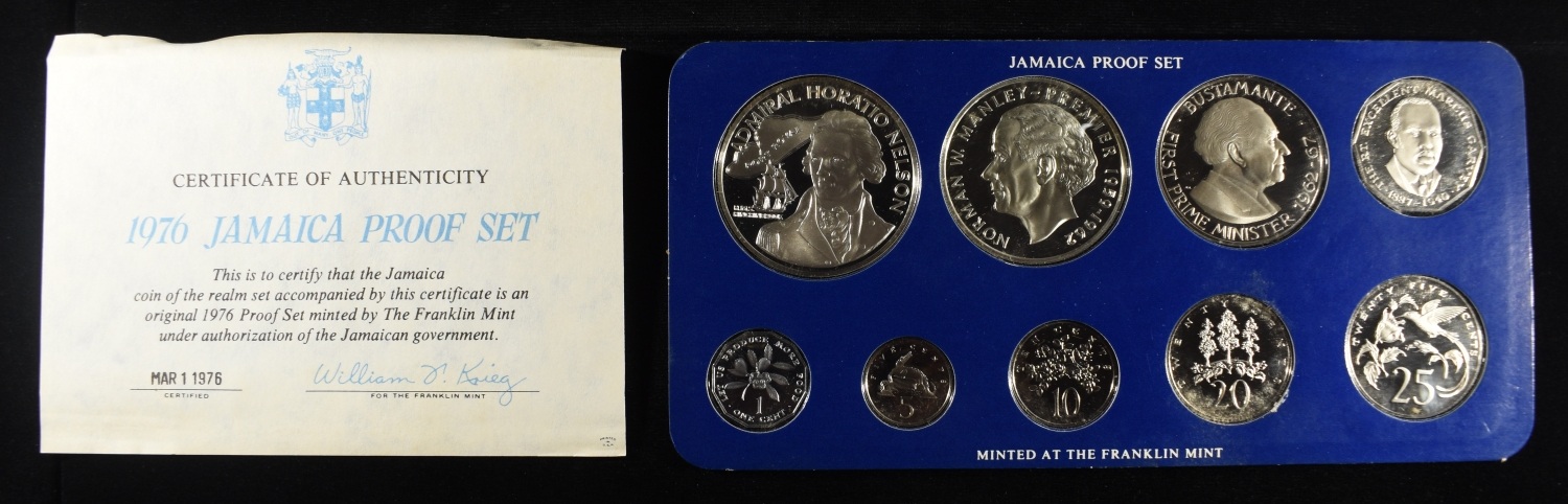 1976 JAMAICAN PROOF SET