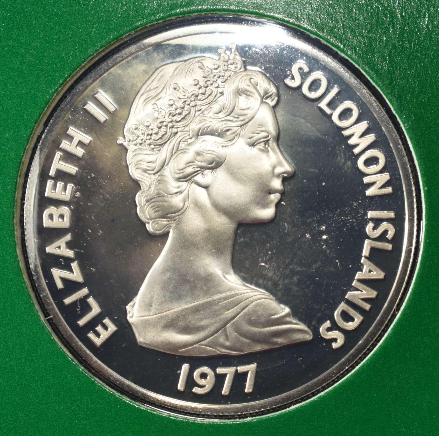 1978 PROOF SET & 1977 $5 SOLOMAN ISLAND PROOF COIN