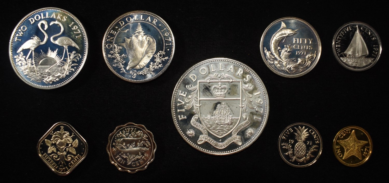 1971 BAHAMA ISLANDS PROOF SET