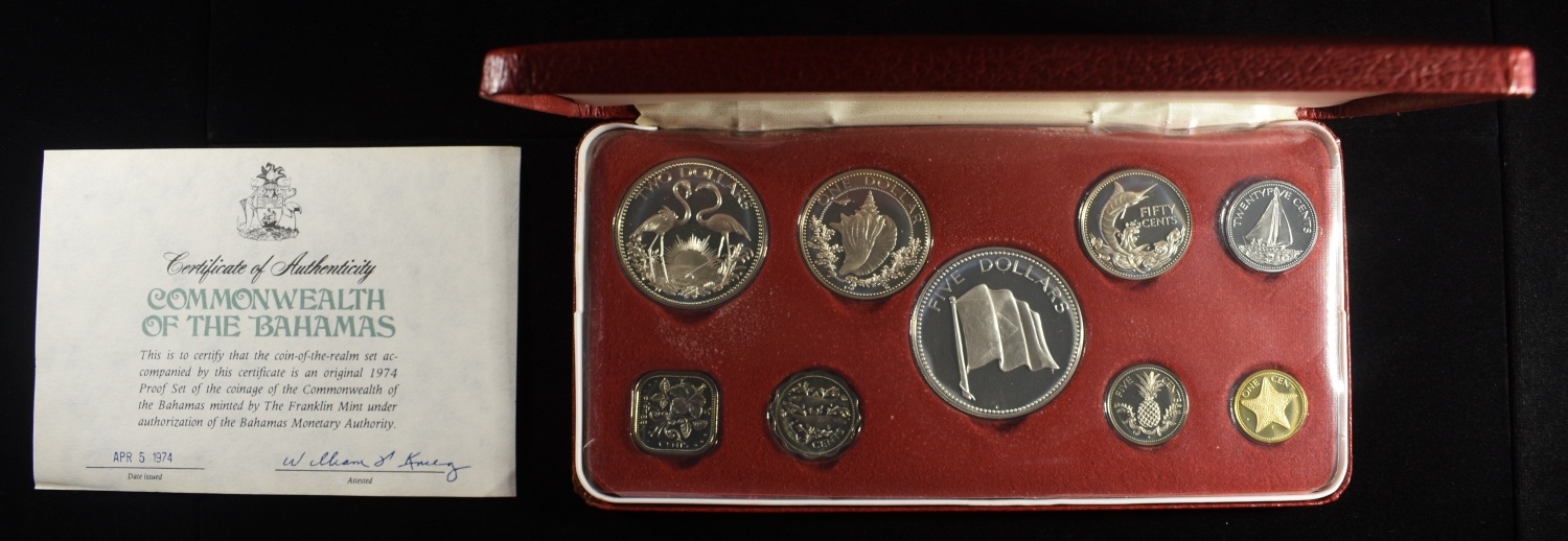 1974 BAHAMAS PROOF SET