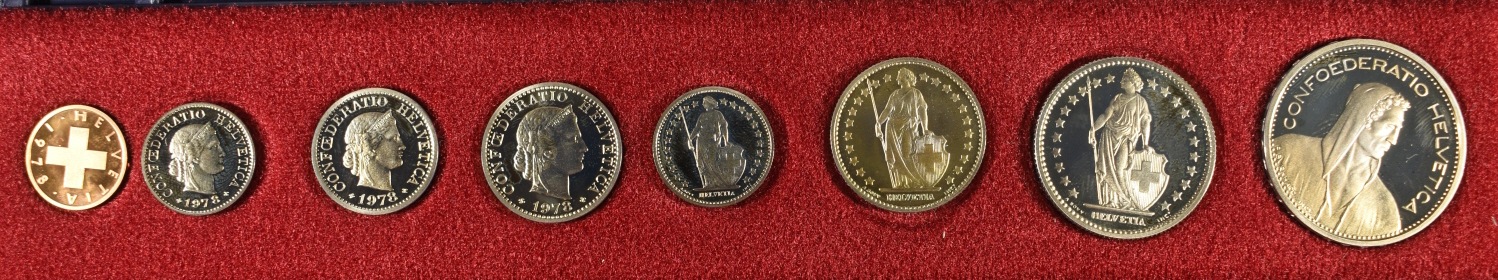 1978 SWITZERLAND PROOF SET