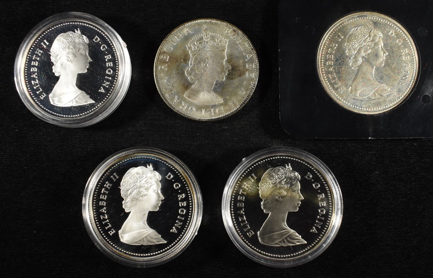 FOREIGN 50% SILVER COIN LOT