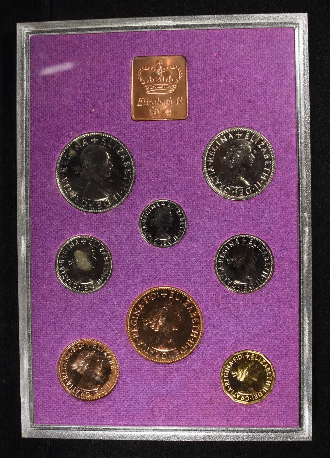(4) 1970 COINAGE OF GREAT BRITAIN