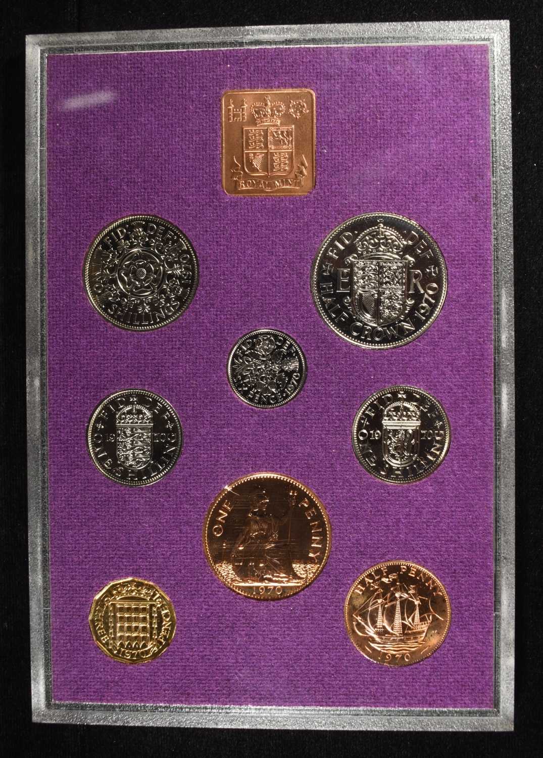 (4) 1970 COINAGE OF GREAT BRITAIN