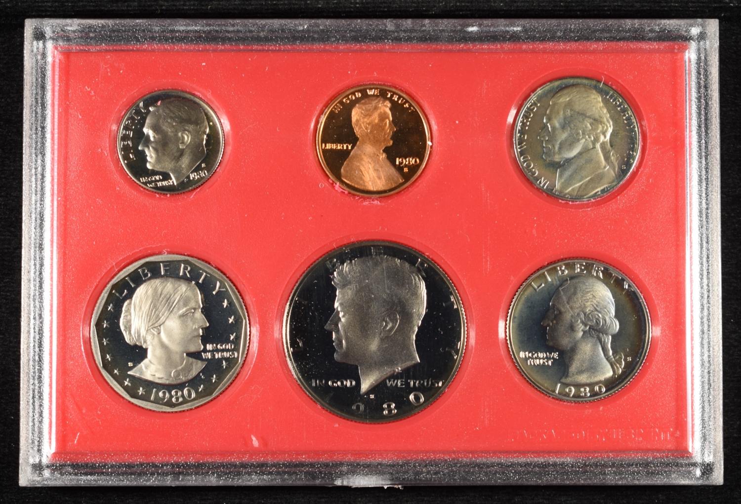 1980-1989 PROOF SETS