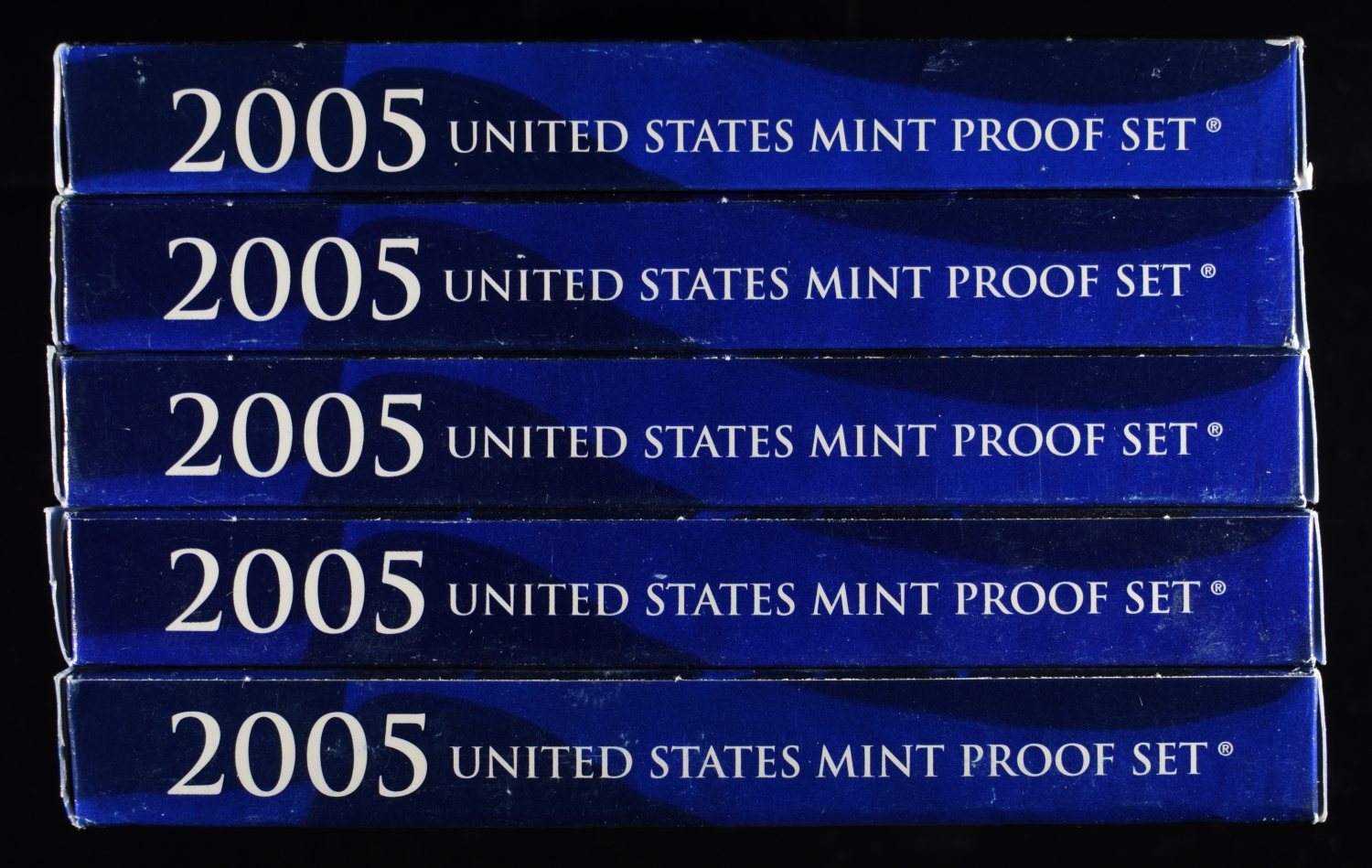 (5) 2005 US MINT PROOF SETS