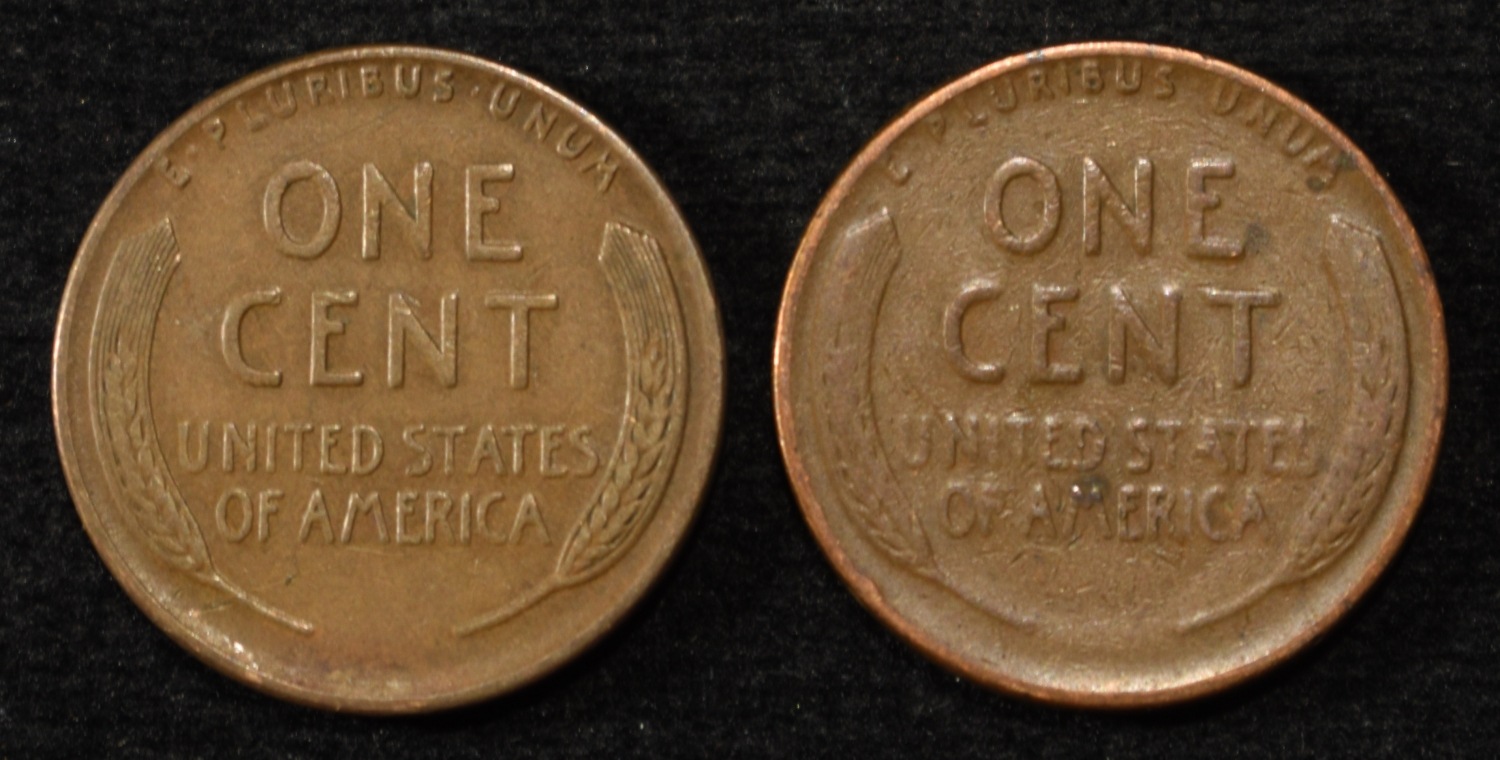 (500) WHEAT CENTS: MIXED DATES