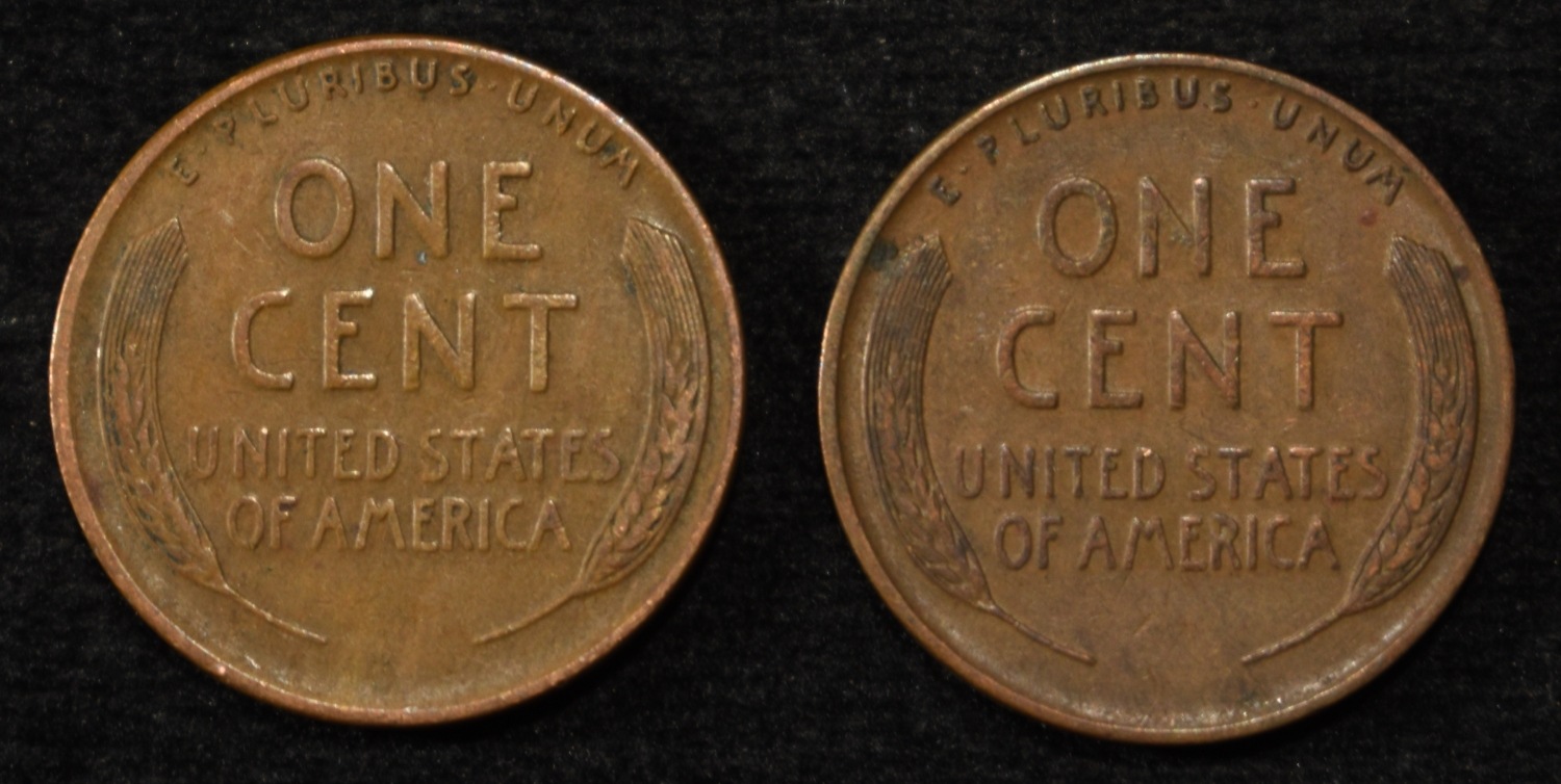 (250) WHEAT CENTS FROM THE 1930'S
