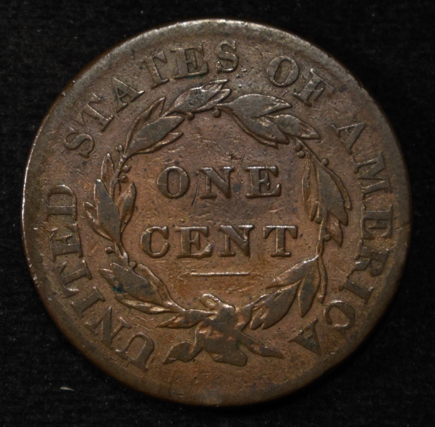 1820 SMALL DATE LARGE CENT VG/F