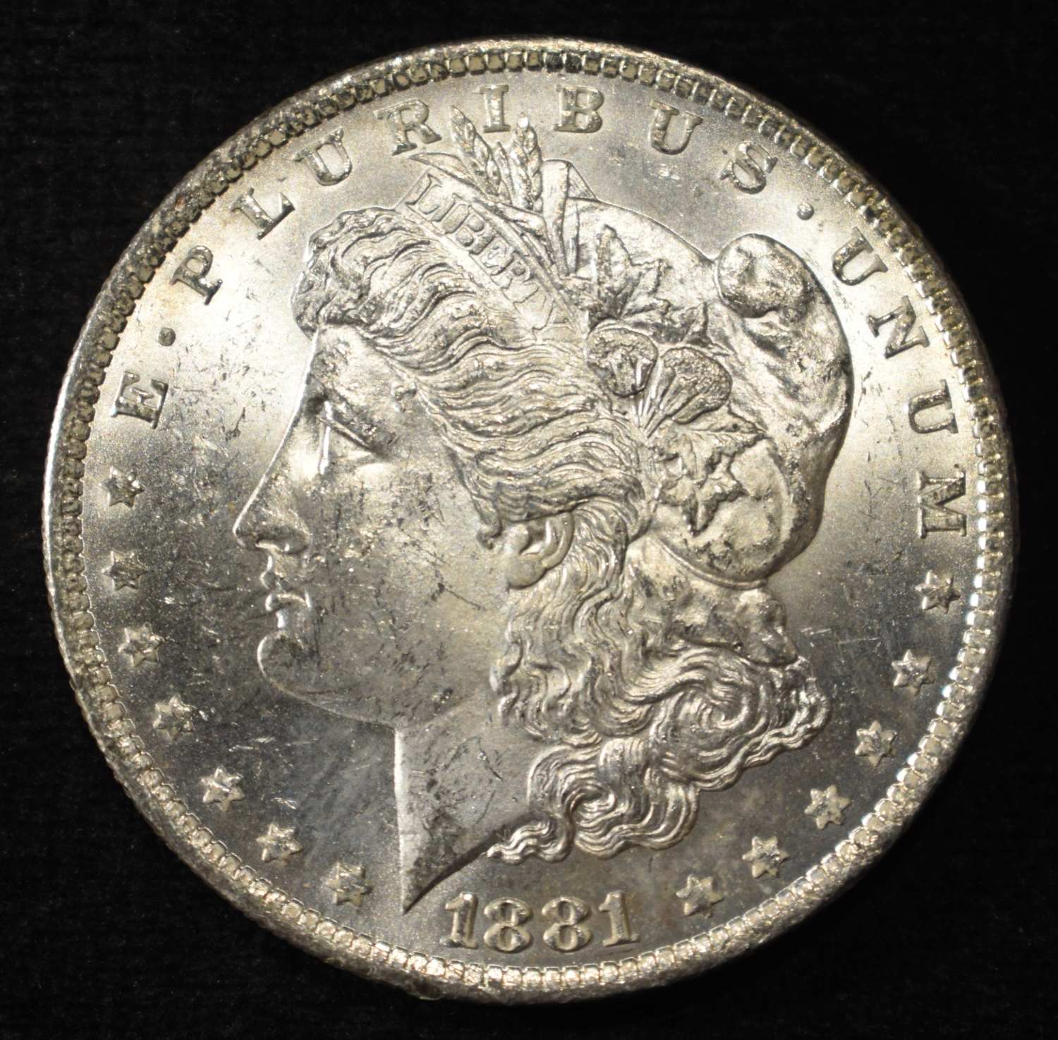 1881-O MORGAN DOLLAR BU