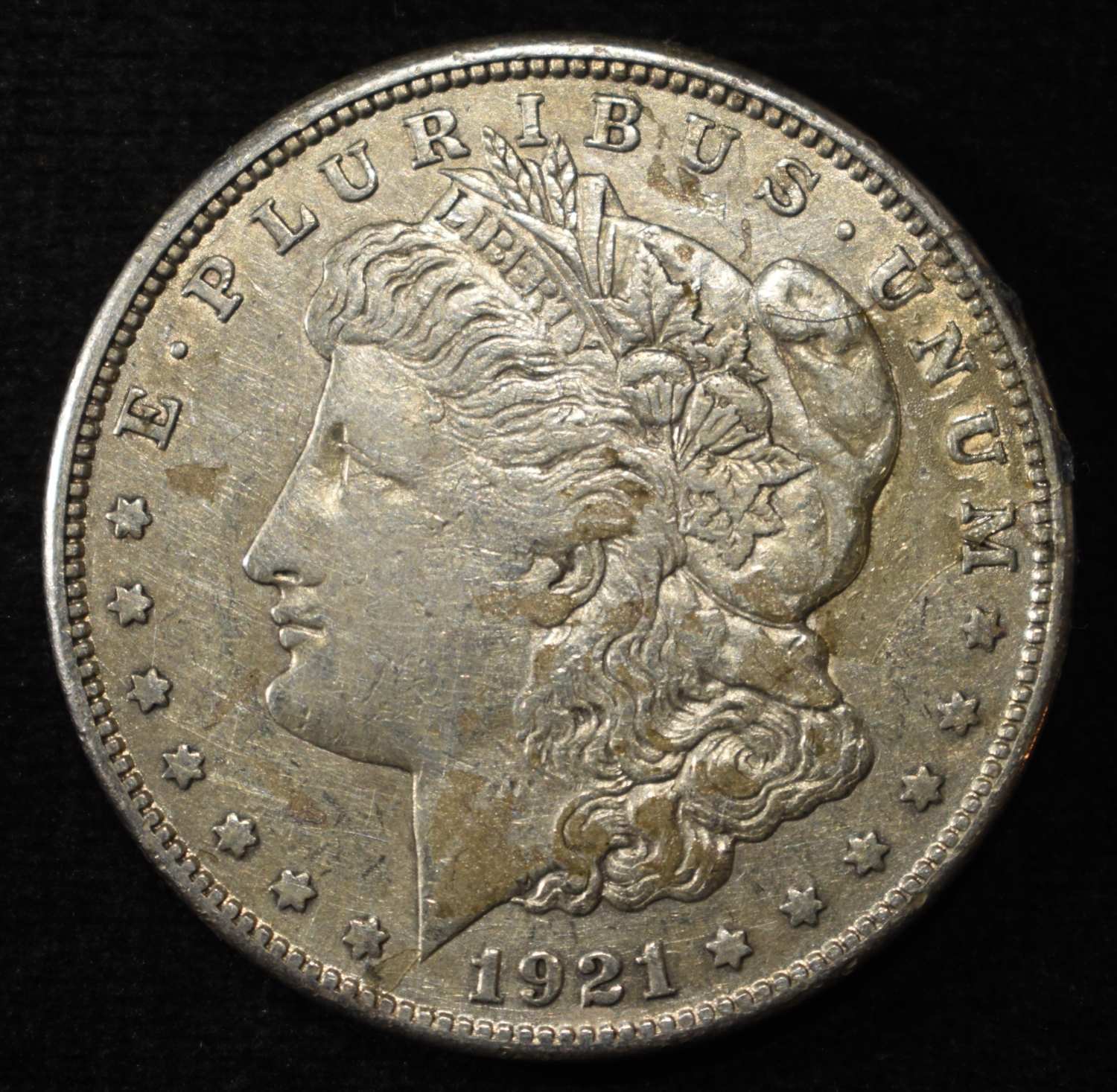 1921-S MORGAN DOLLAR