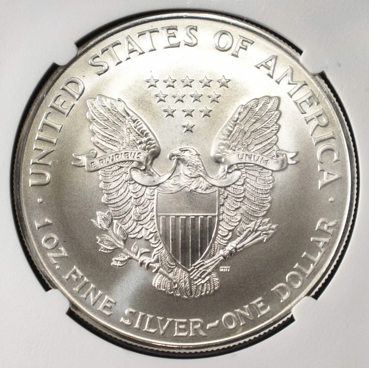 1997 AMERICAN SILVER EAGLE NGC MS69