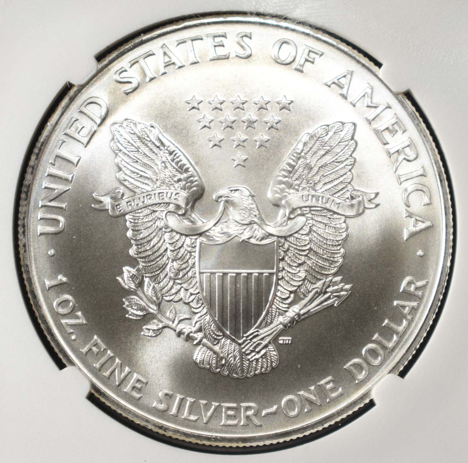 1998 AMERICAN SILVER EAGLE NGC MS69