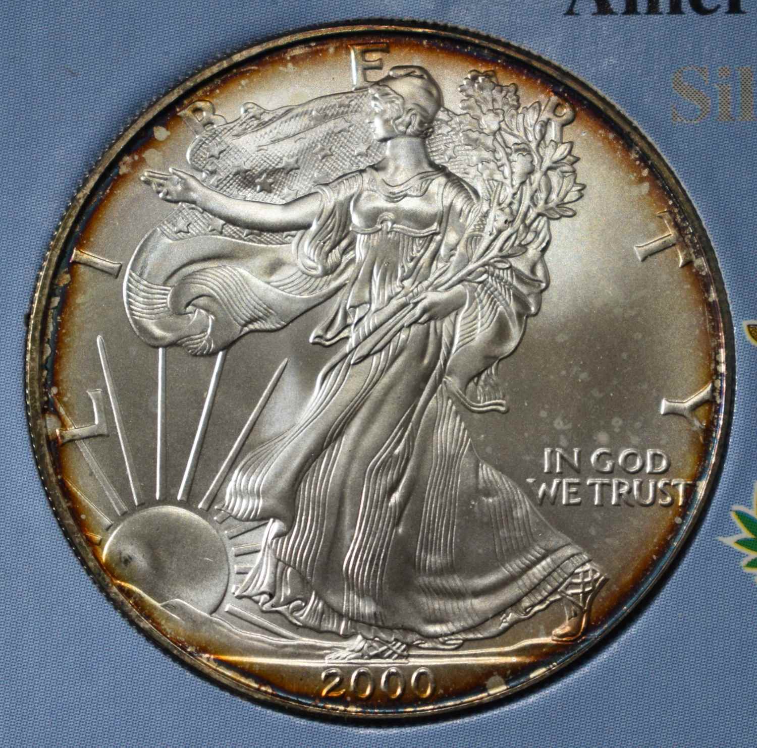 2000 AMERICAN SILVER EAGLE