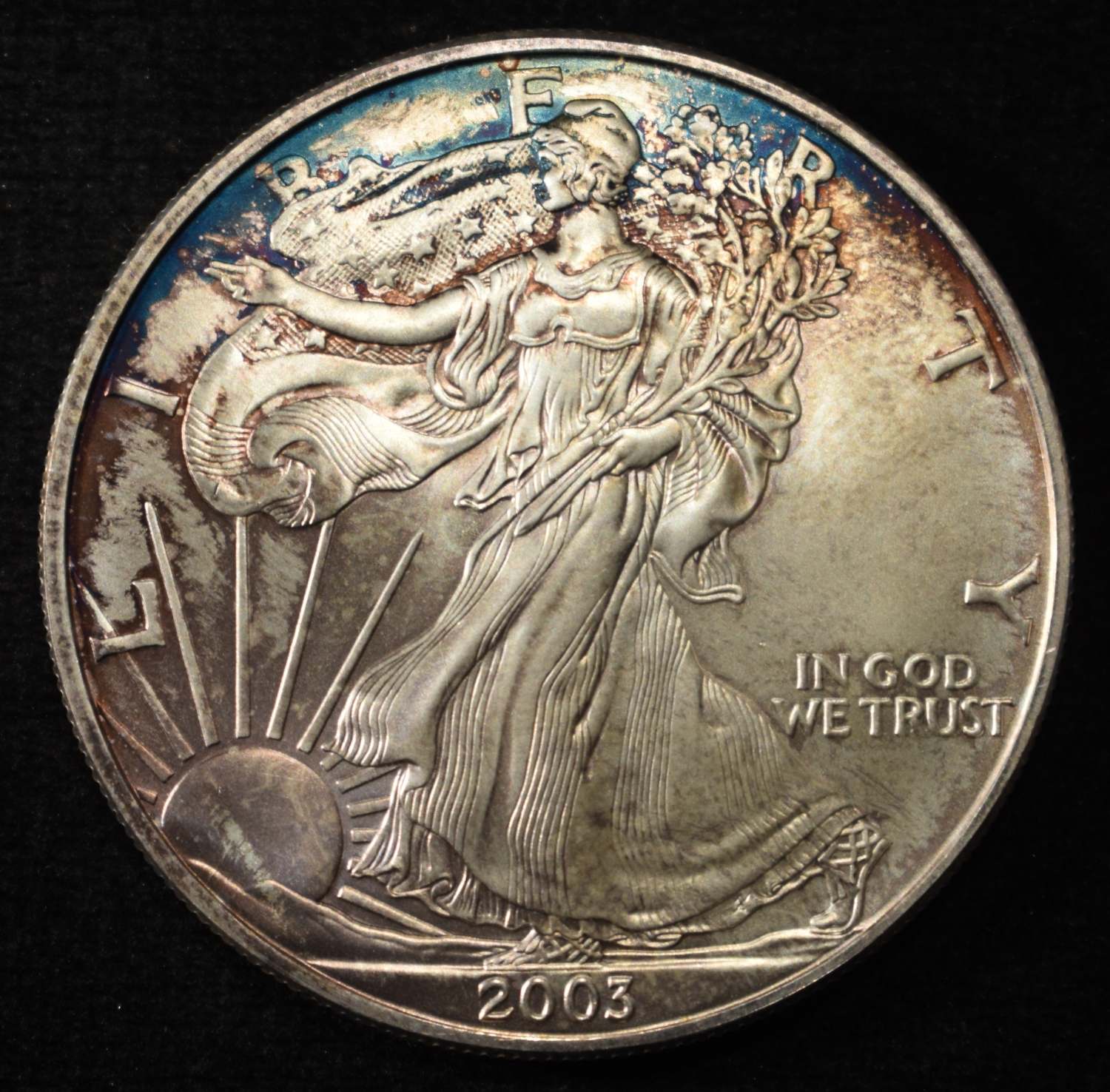 2003 AMERICAN SILVER EAGLE