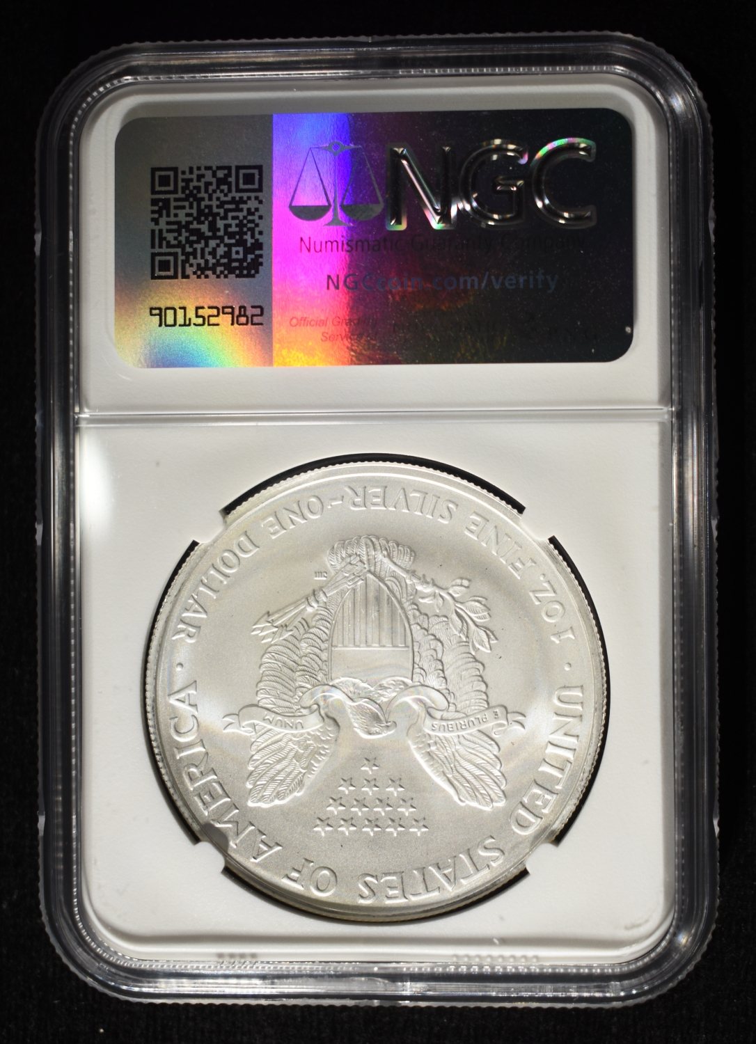 2005 AMERICAN SILVER EAGLE NGC MS69