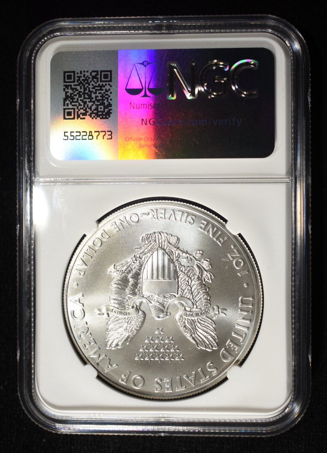 2014 AMERICAN SILVER EAGLE NGC MS69