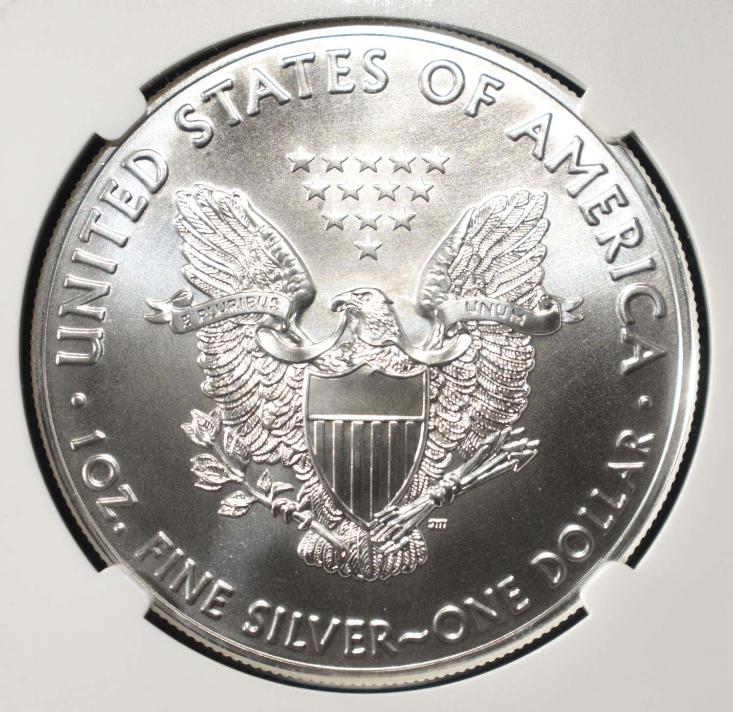 2016 AMERICAN SILVER EAGLE NGC MS69