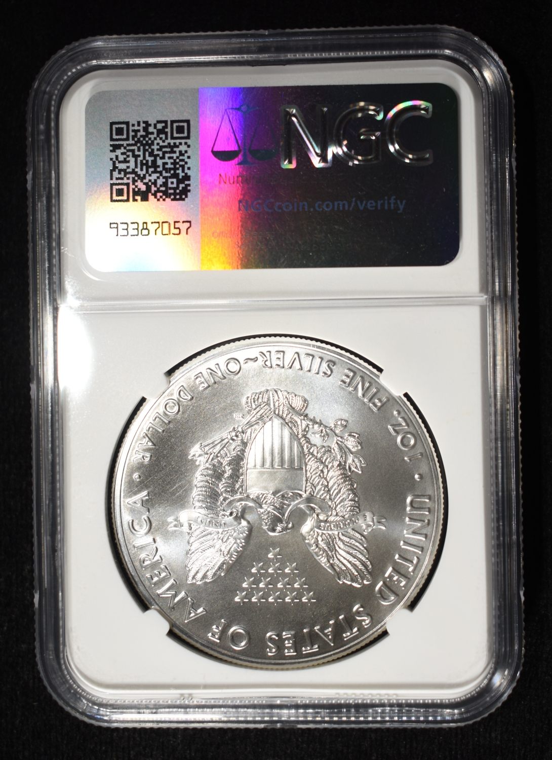 2016 AMERICAN SILVER EAGLE NGC MS69