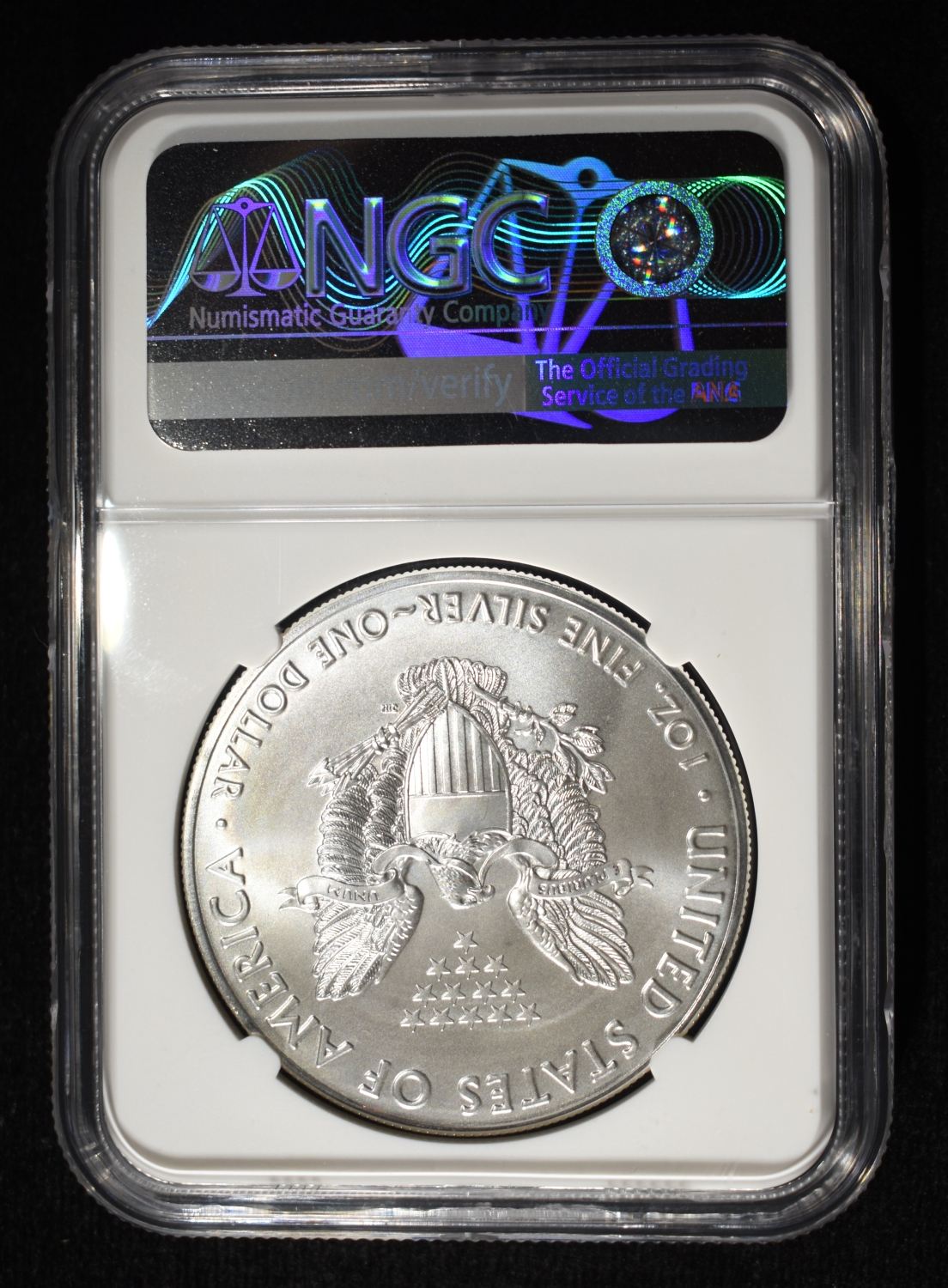 2018 AMERICAN SILVER EAGLE NGC MS69
