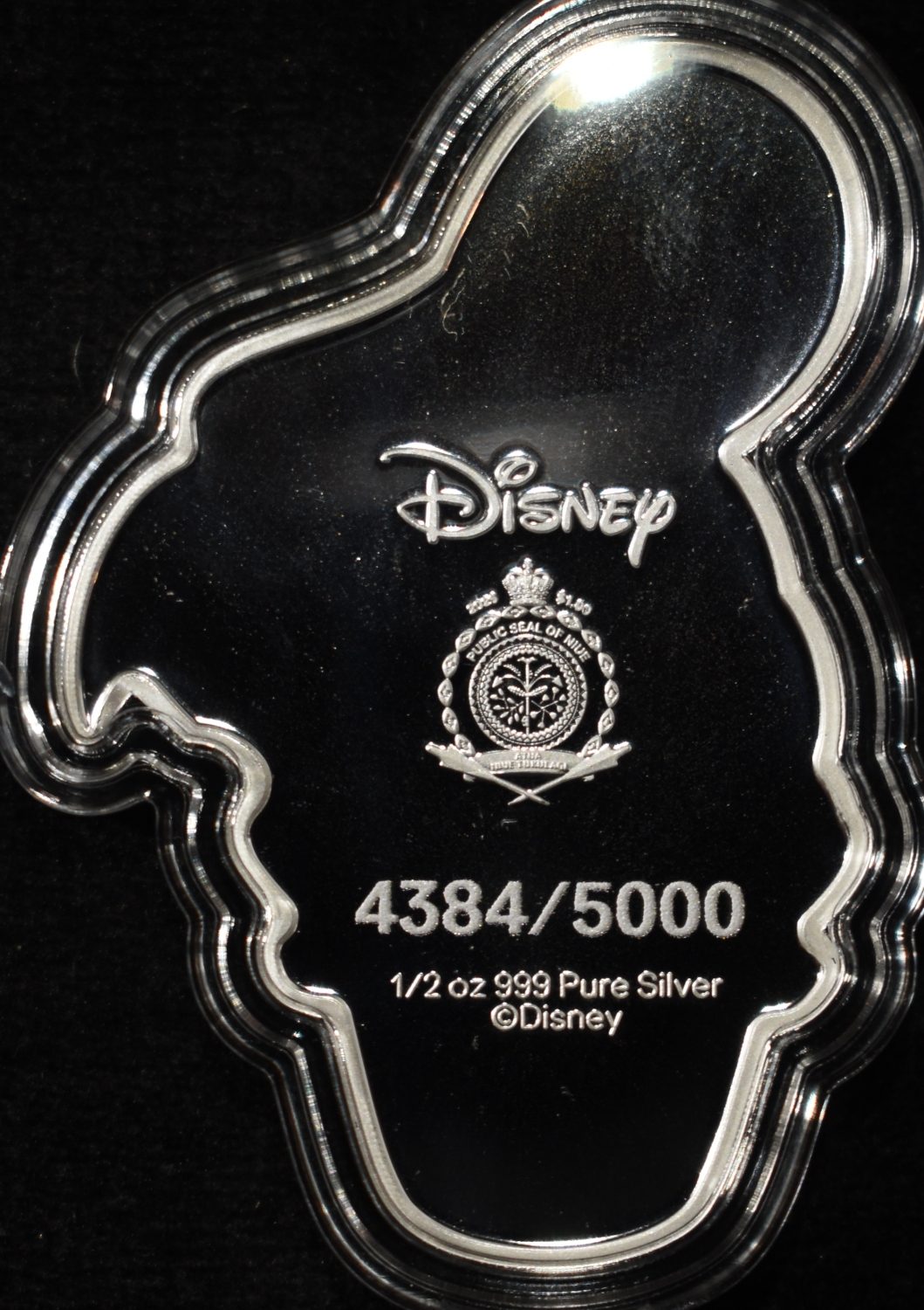 1/2 TROY OZ SILVER DONALD DUCK