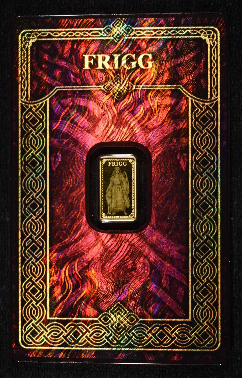 1/100 OZ GOLD FRIGG GERMANIA MINT
