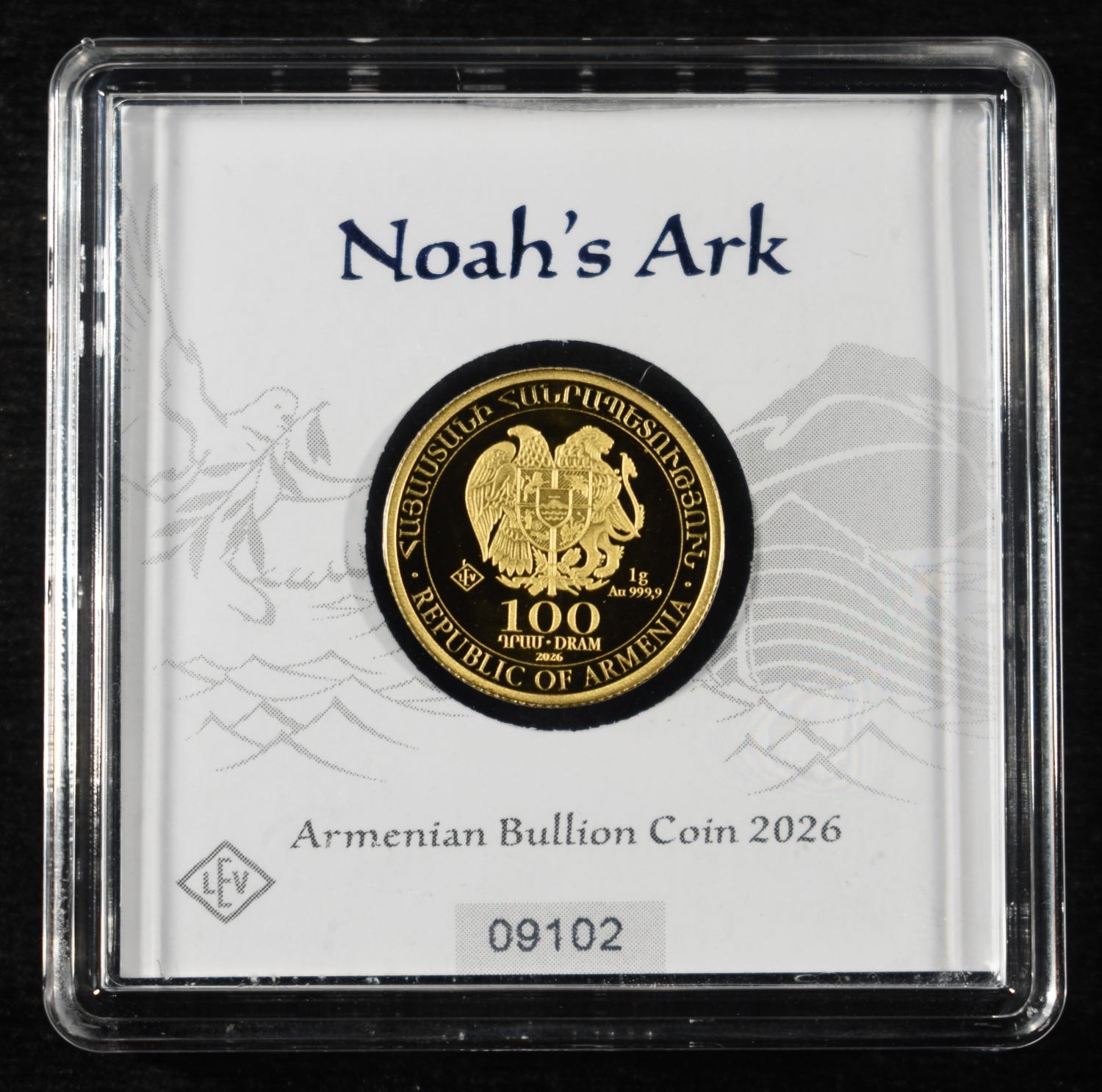 2026 NOAH'S ARK GOLD 1G
