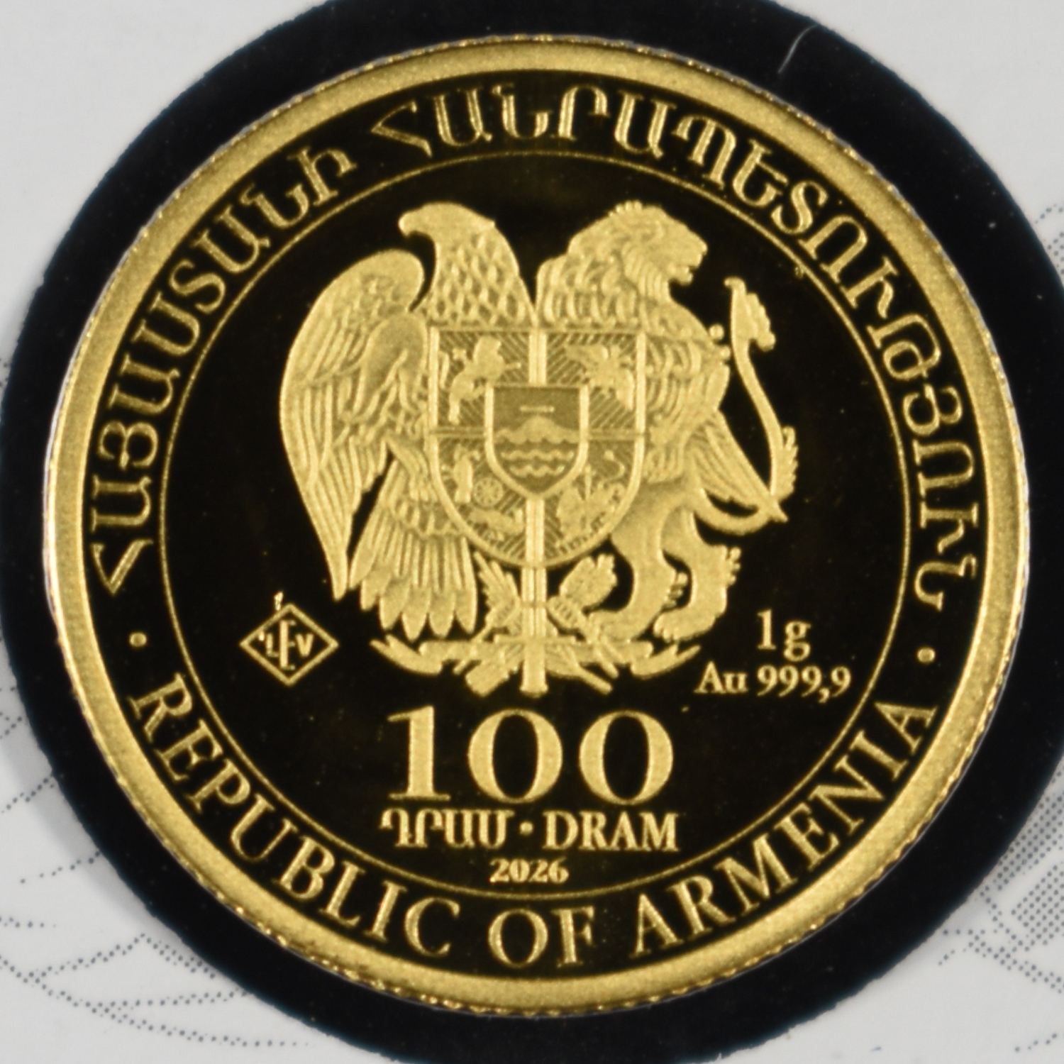 2026 NOAH'S ARK GOLD 1G