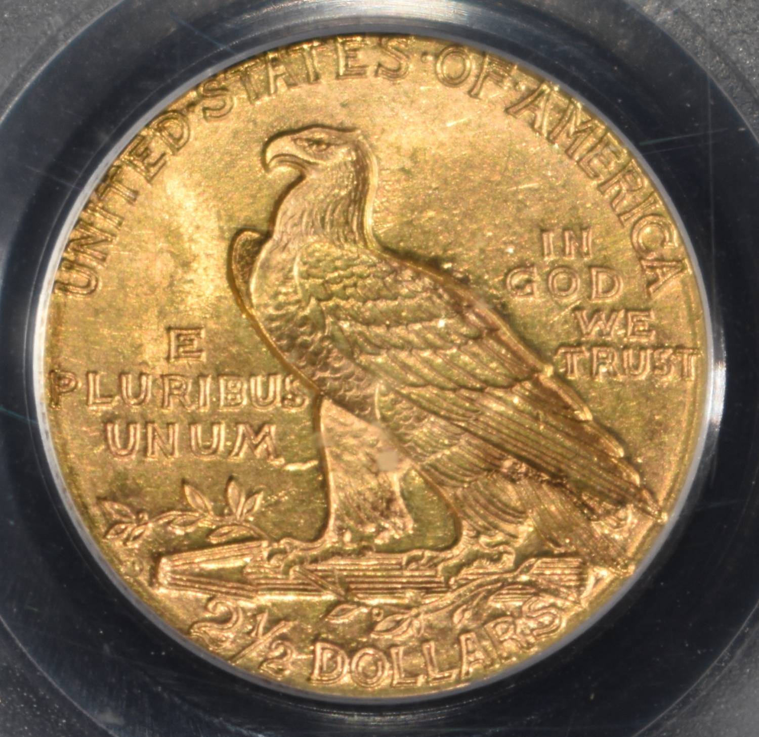 1925-D $2.5 GOLD INDIAN PCGS MS-63