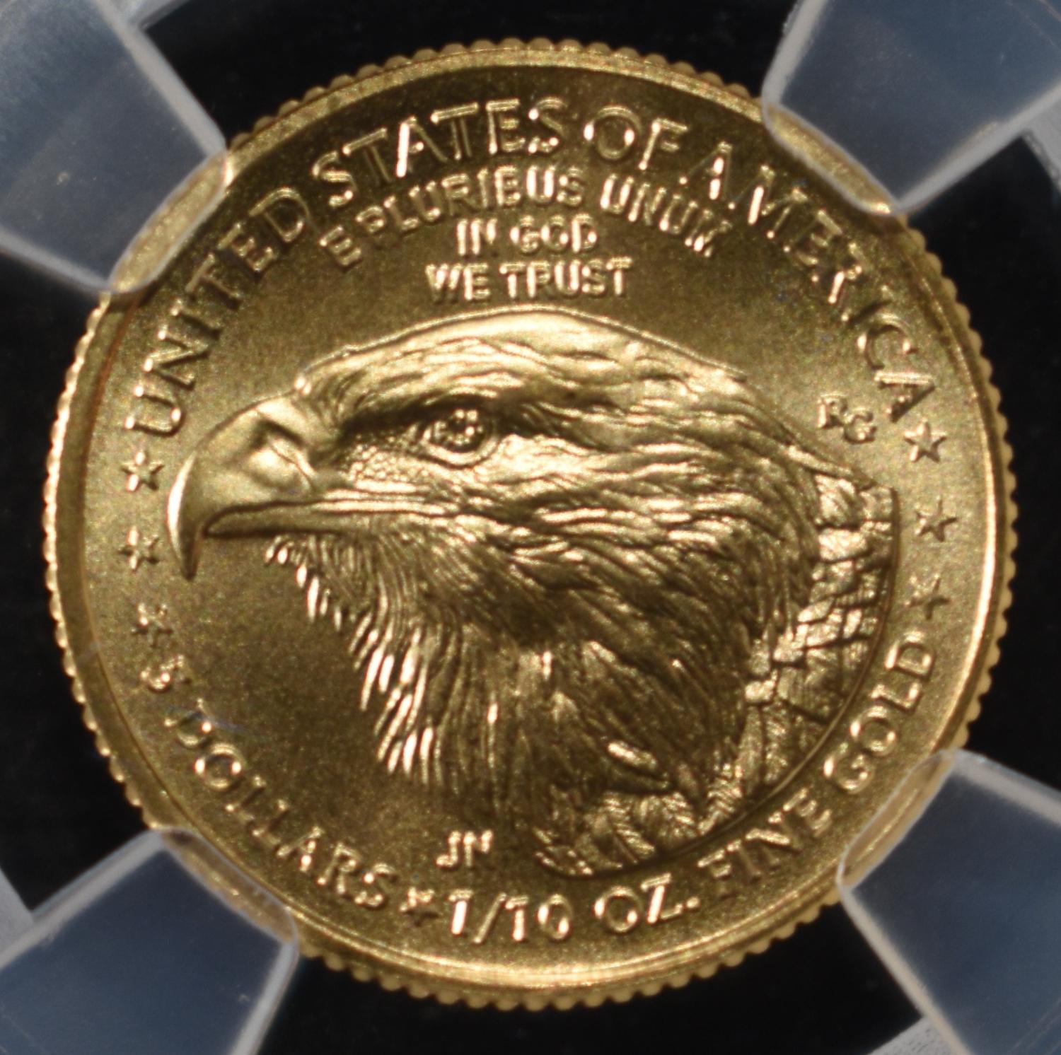 2026 $5 GOLD EAGLE NGC MS70